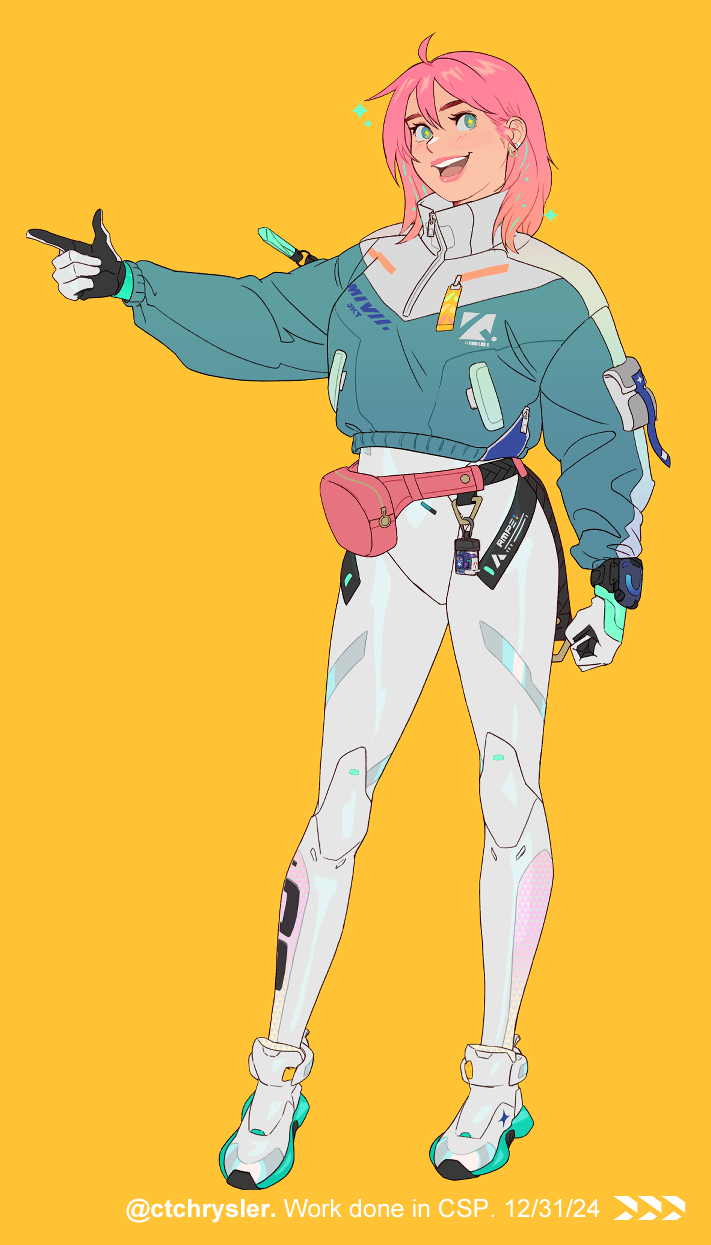 Another Take on sporty space suits.