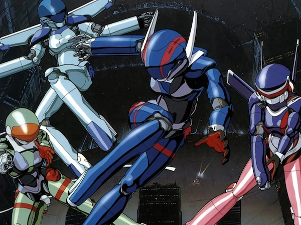 Bubblegum Crisis hardsuits.