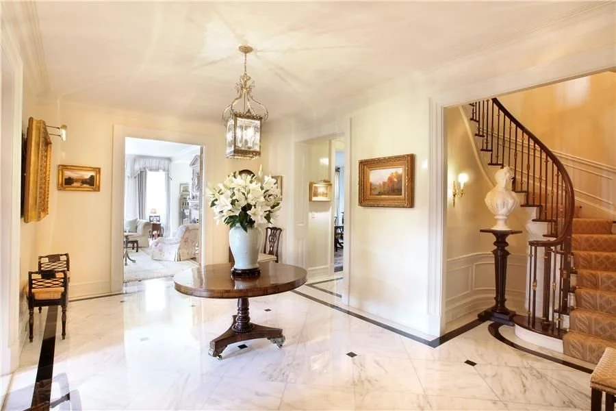 NYC-Park-Avenue-Classical-Duplex-Renovation-Foyer-Gallery-Marble-Floor.jpg