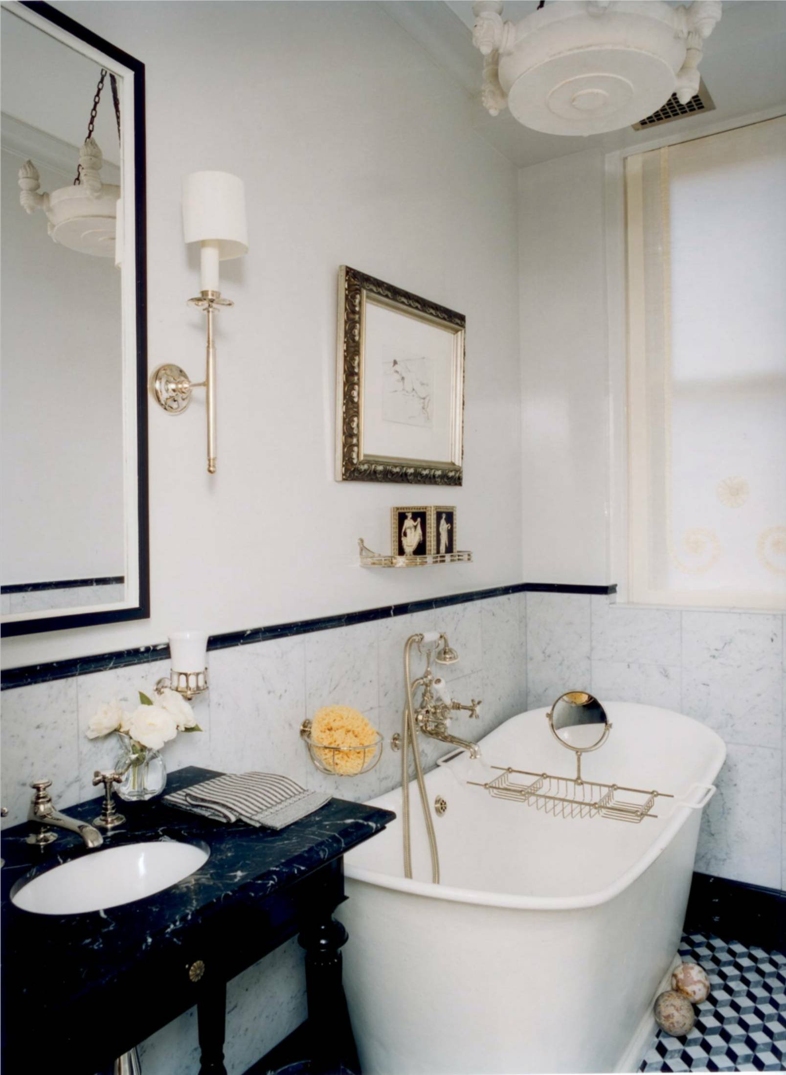 NYC-Sutton-Place-Gut-Renovation-House-and-Garden-Emma-Jane-Pilkington-Farrow-and-Ball-Primary-Bath-Soaking-Tub-Classical-Details-Antique-Vanity.jpg