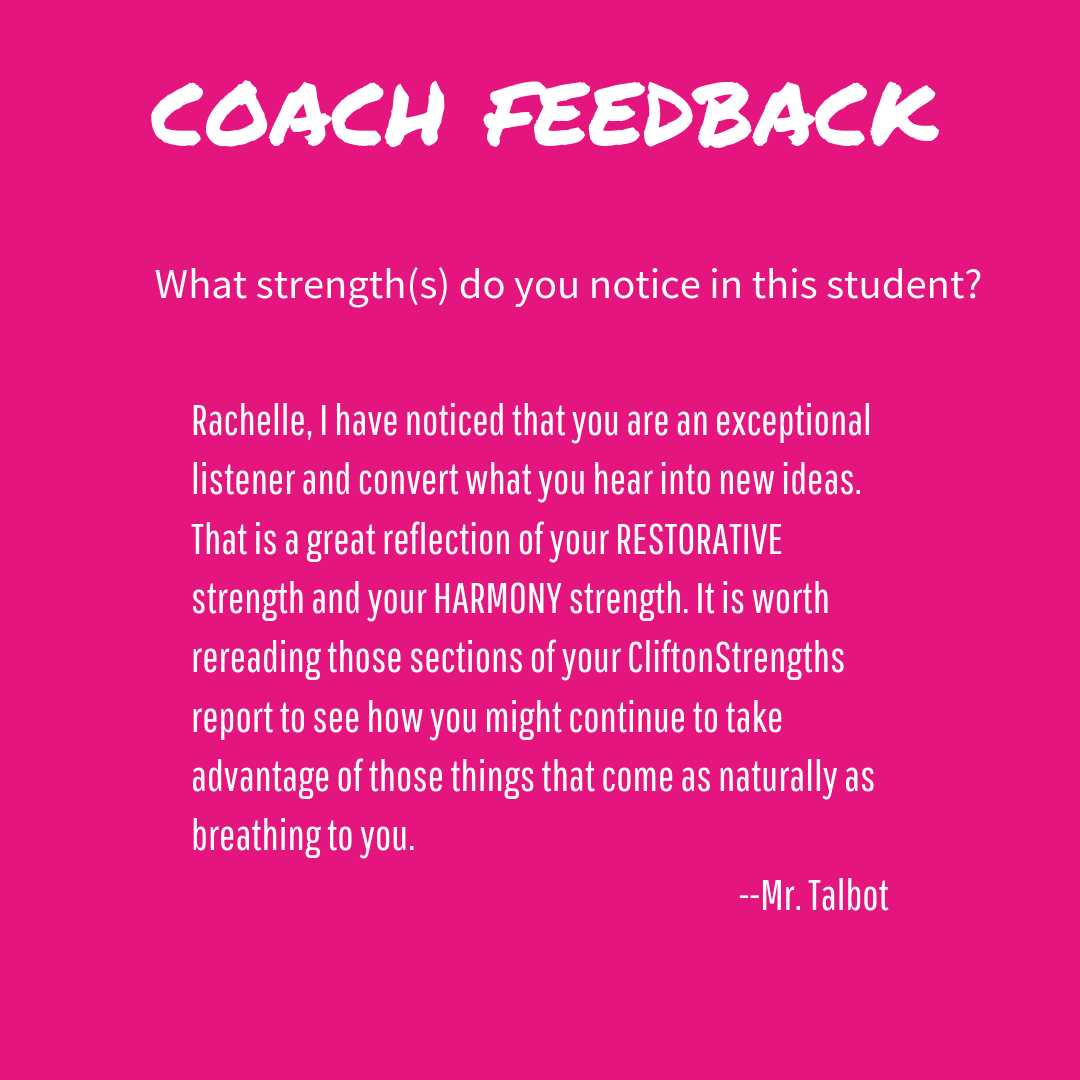 Lohier, Rachellereflections + feedback — Basecamp