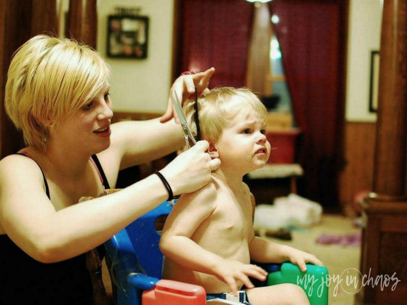  cut hair at home - frugal living tips for families 