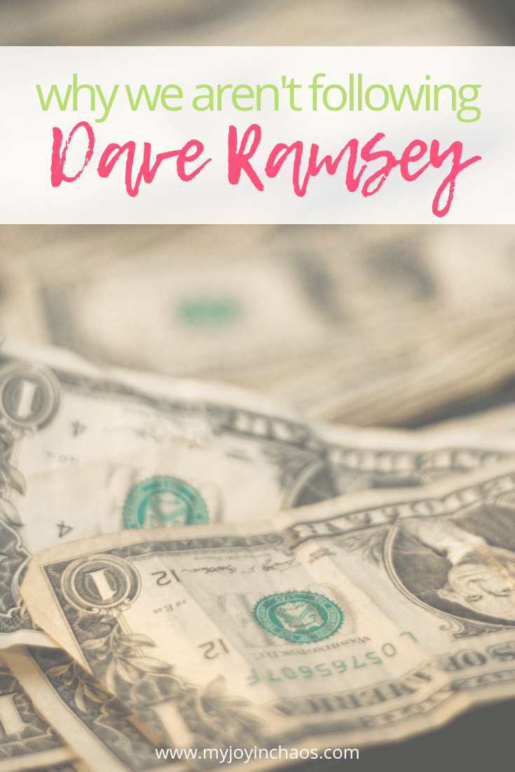  should you follow dave ramsey? 