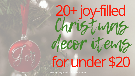 20+ Christmas decor items to bring joy to your holiday season