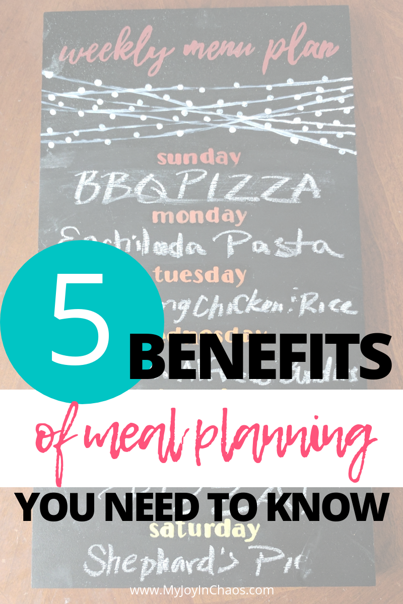  meal planning benefits 