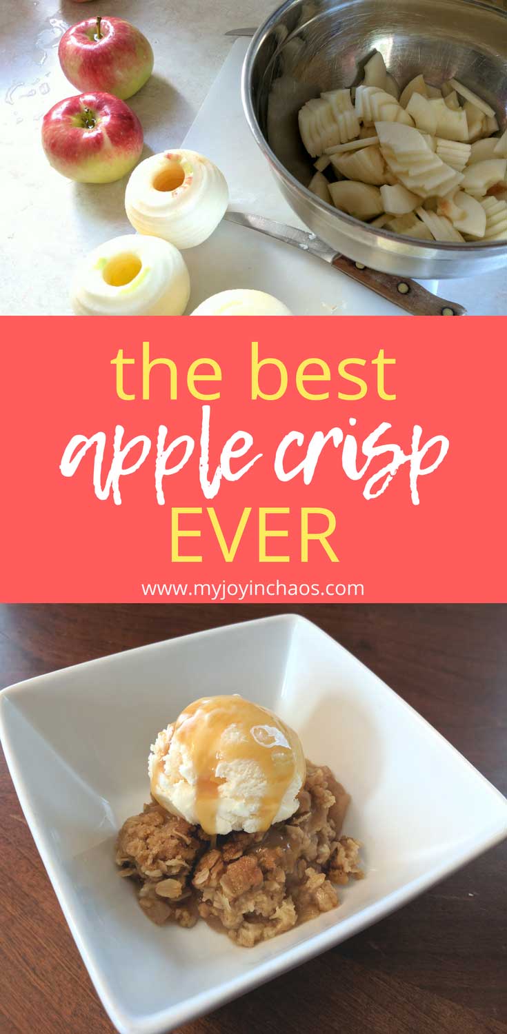  how to make apple crisp 