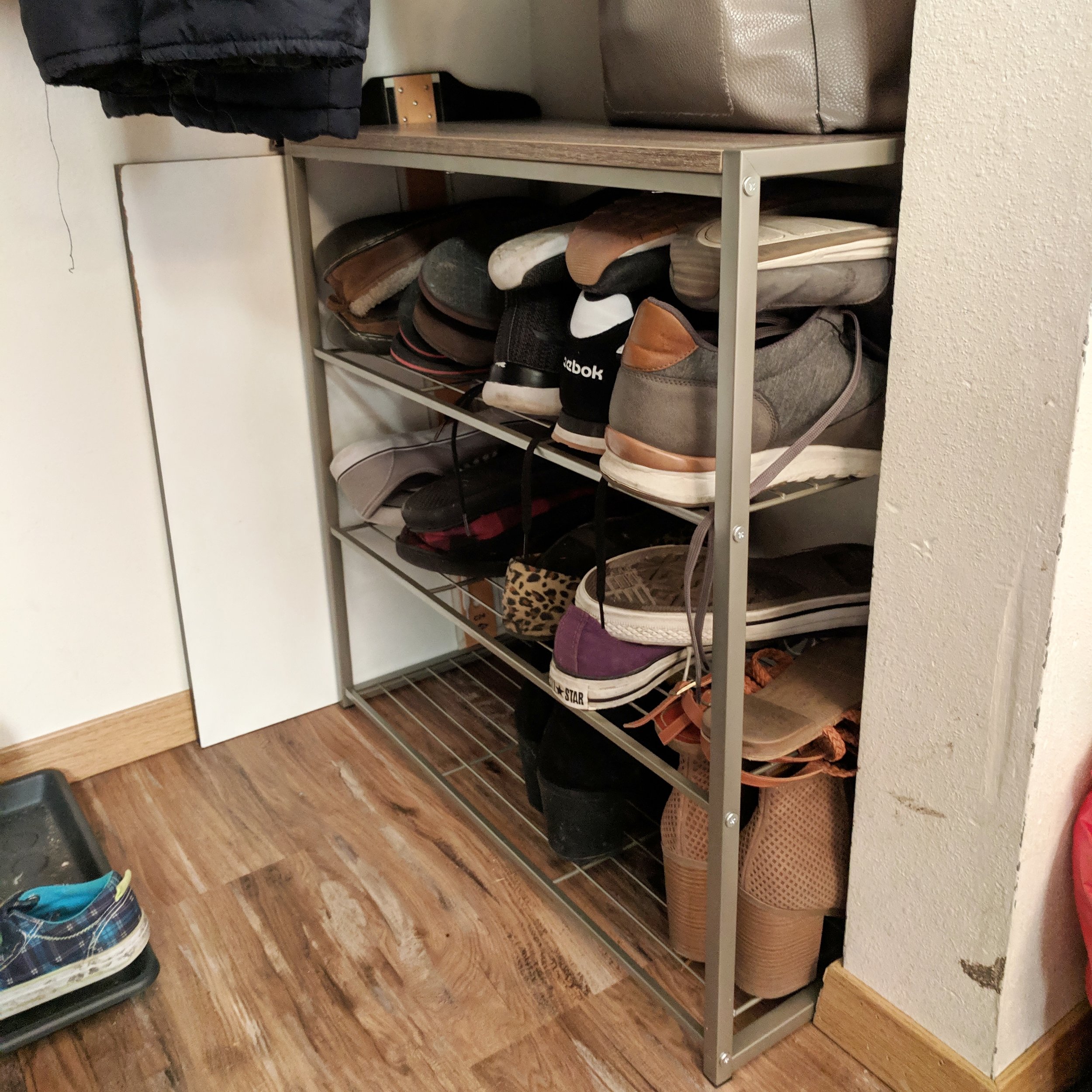  Get organized with this stackable shoe organizer from Target 