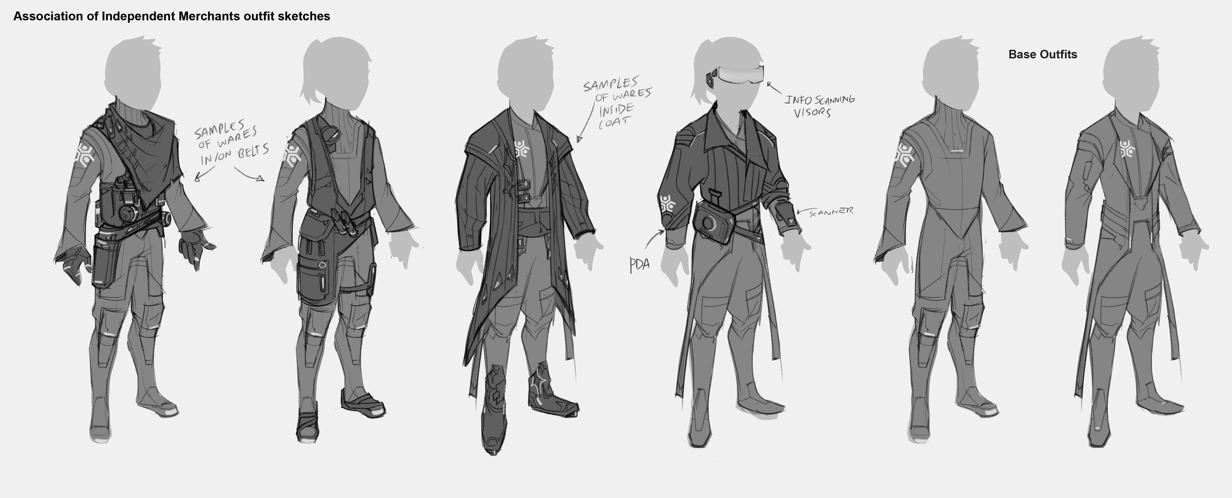 Merchant_outfits_sketches_bw.png
