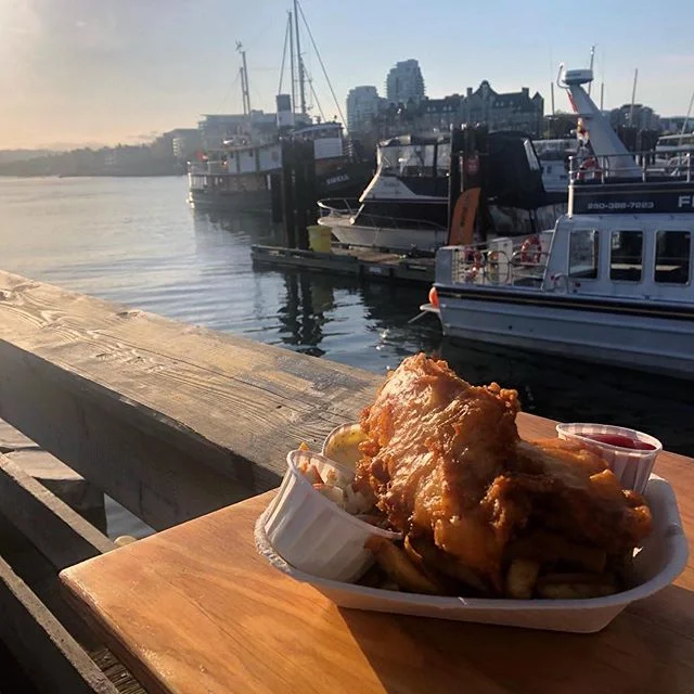 Everyone! It&rsquo;s our final weekend of the year! Come visit us us for lunch, 11am-3pm. We&rsquo;ll be here til Thursday! 🐟 📷@nicolett.ann #yyjfood #fishandchips #victoriabc #yyjeats #oceanwise