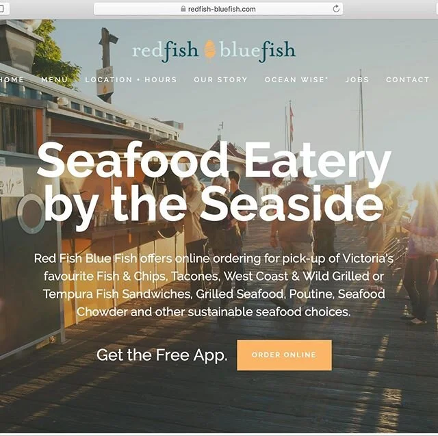 Our online ordering is up! Now you can pre-order and prepay. Wait times running between 10-20 minutes today. You can also stop by and order in person. Please note all orders are packed for takeaway; there is no seating on the pier at this time. Link to our website in bio. #yyj #yyjfood #takeaway #fishtacos #oceanwise #fishandchips