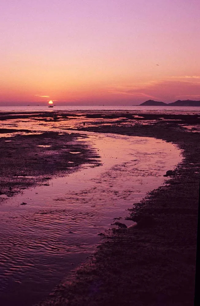 Sunset at Lau Fau Shan, HongKong