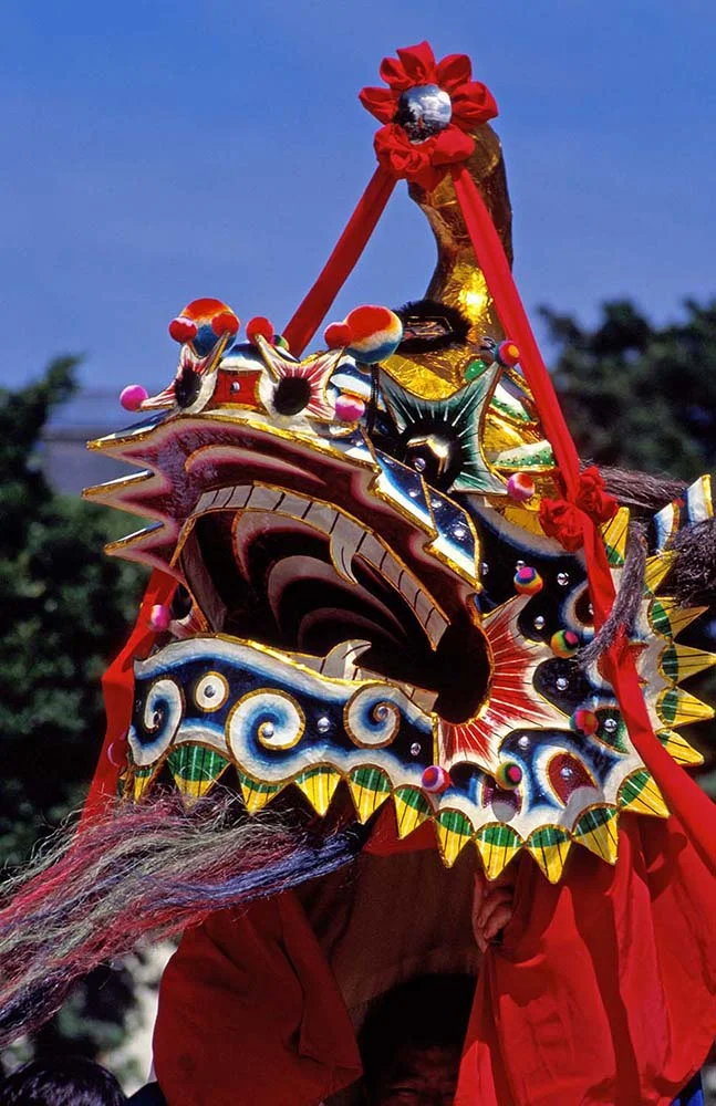 Dragon Dance at "Cheung Chau Bun Festival", Cheung Chau, Hong Kong