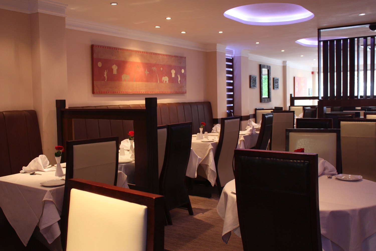 Inside Indus Restaurant