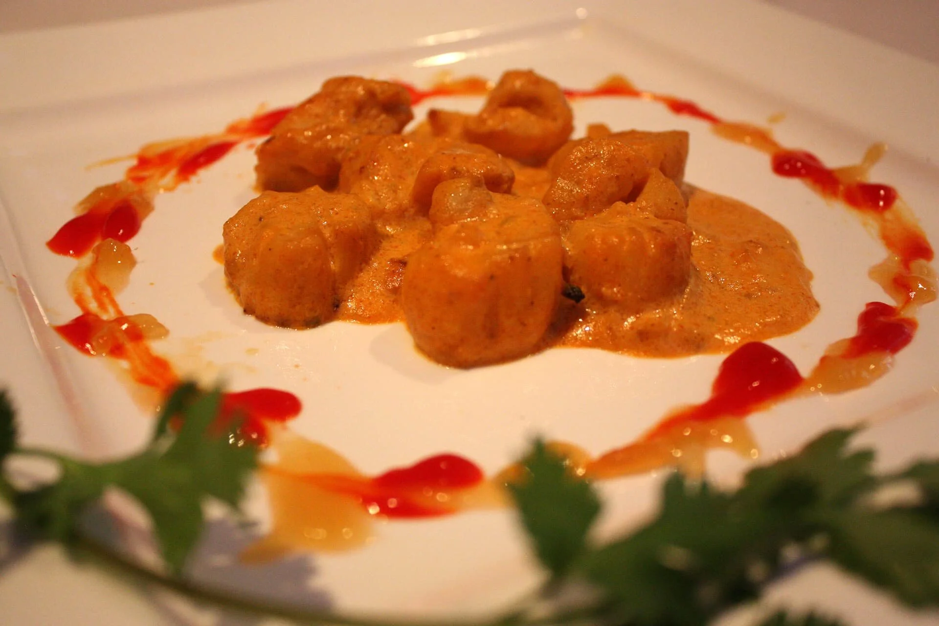Indian cuisine at Indus