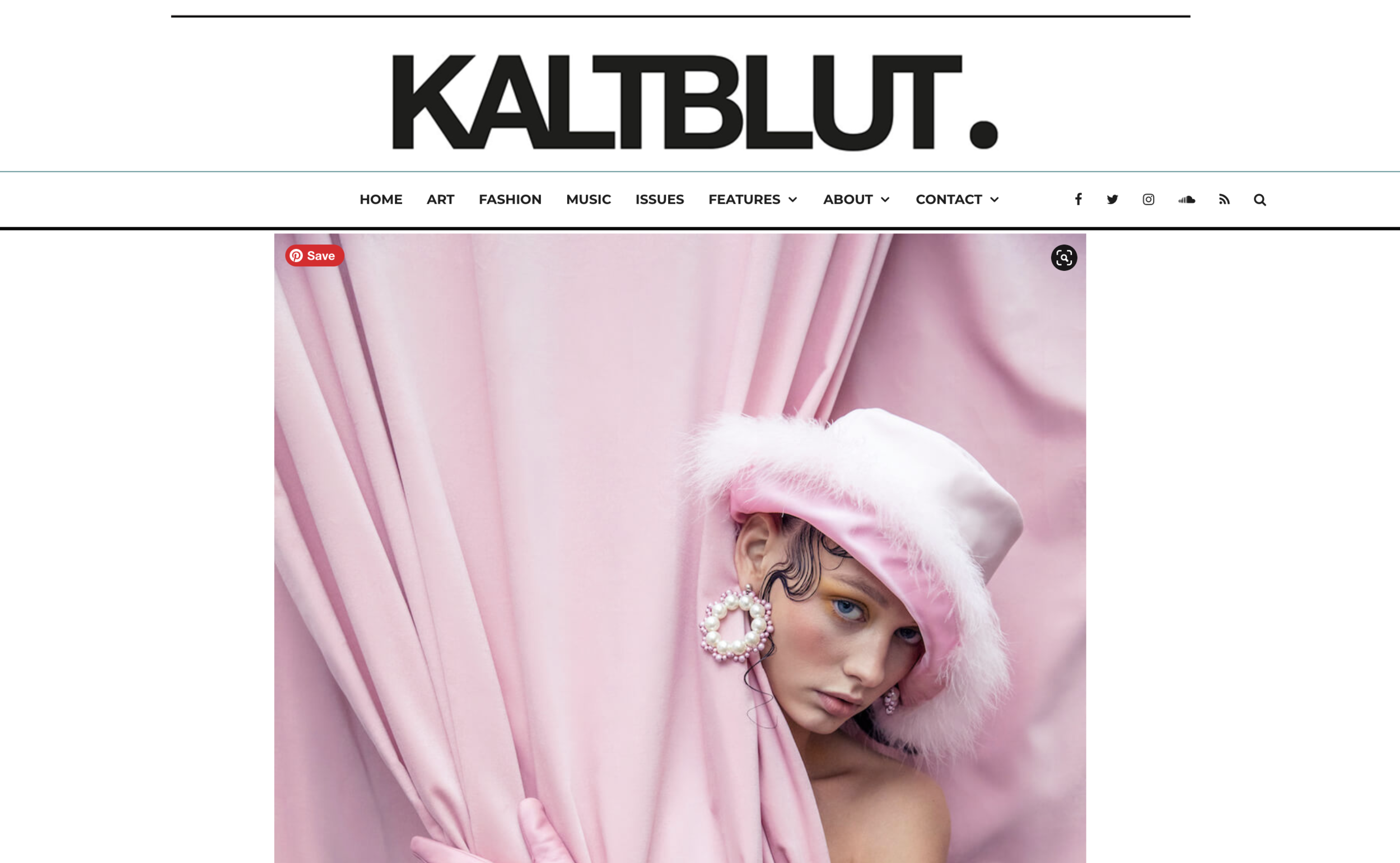 KaltBlut Magazine Feature