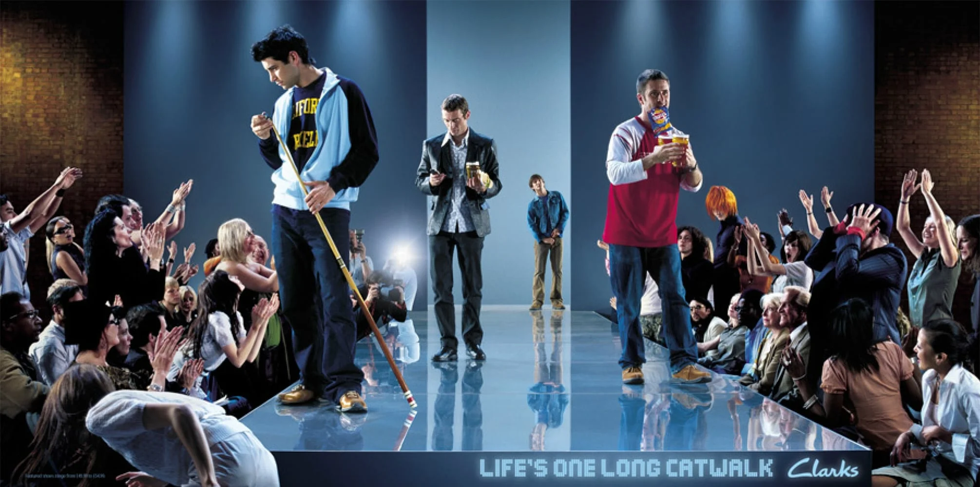 Clarks Shoes Catwalk poster