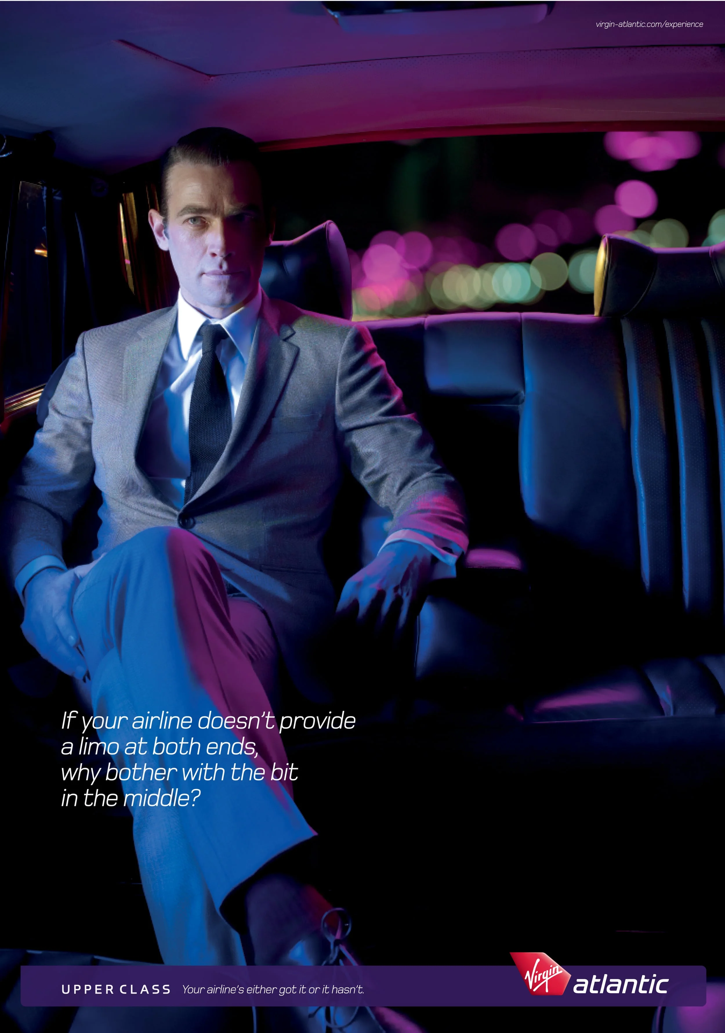 Virgin Atlantic Upper Class print