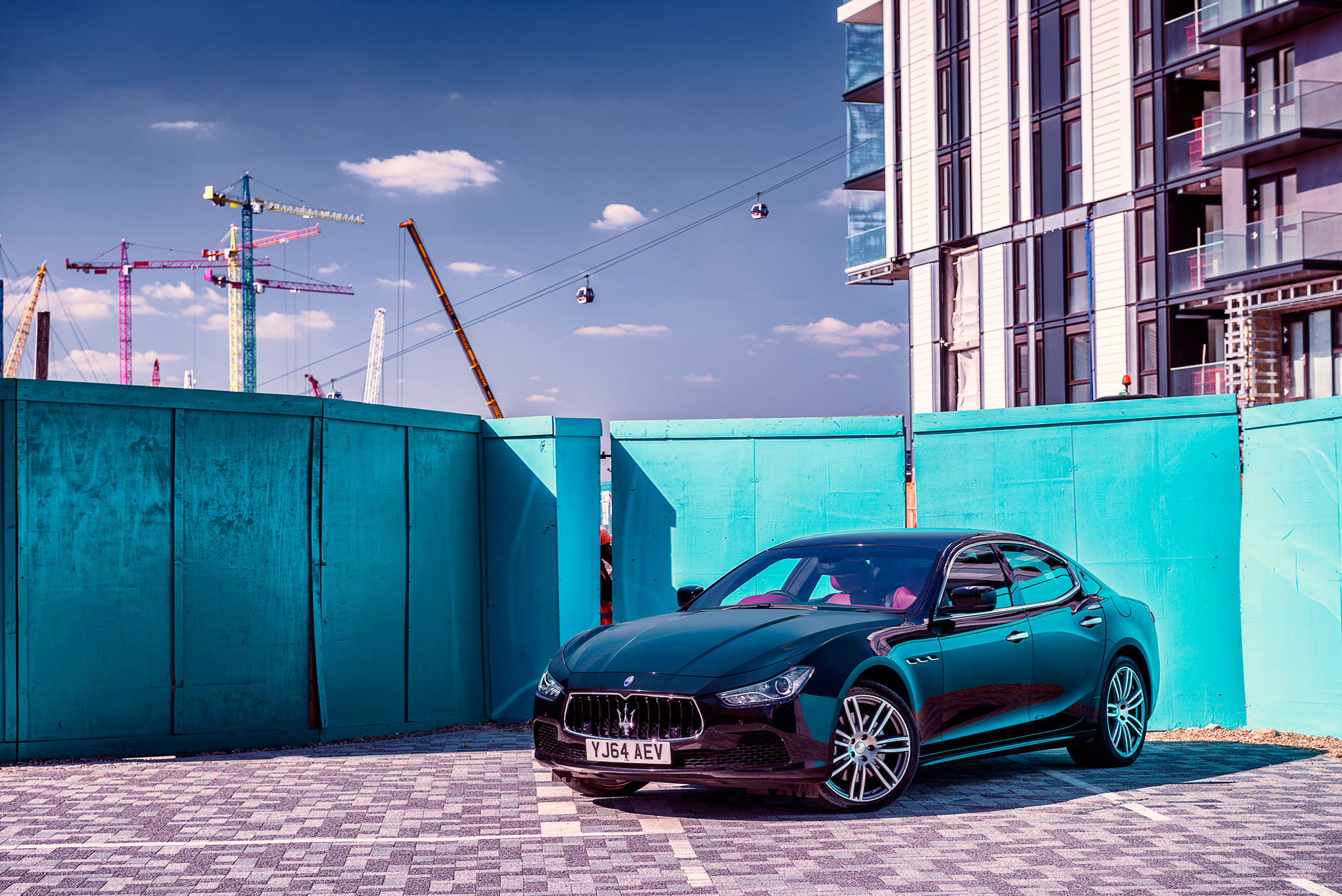 Maserati Ghibli - Canary Wharf