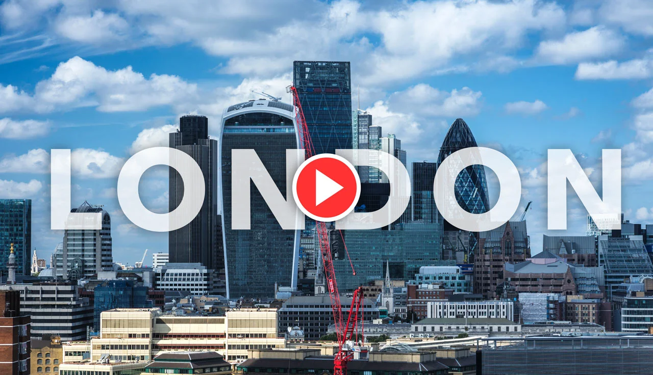 LONDON a timelapse from day to night