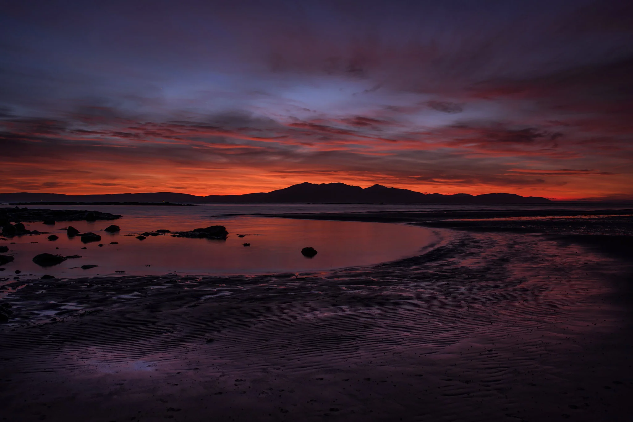 West Kilbride Scotland Sunset