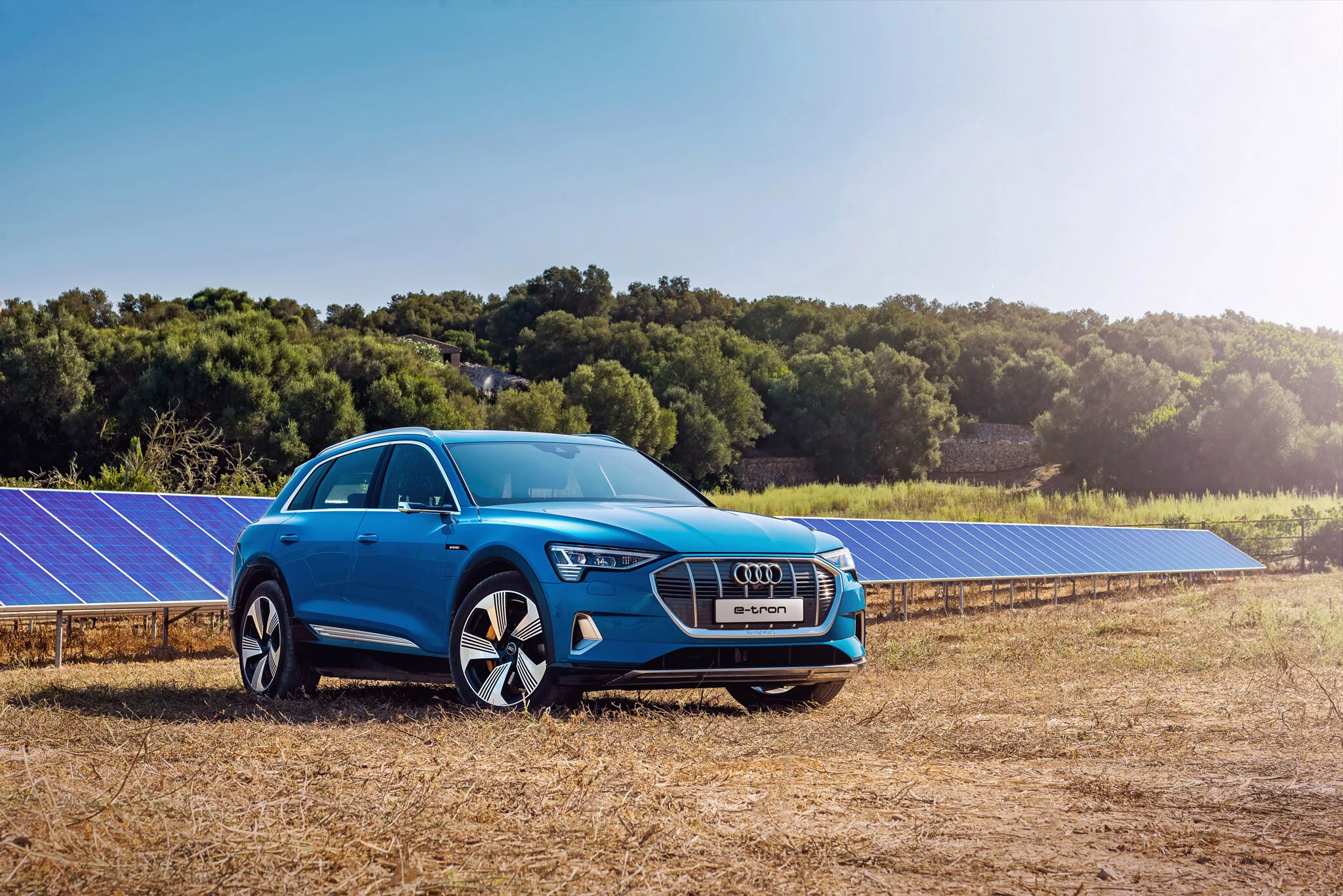 Audi e-tron electric car photography by dean wright automotive