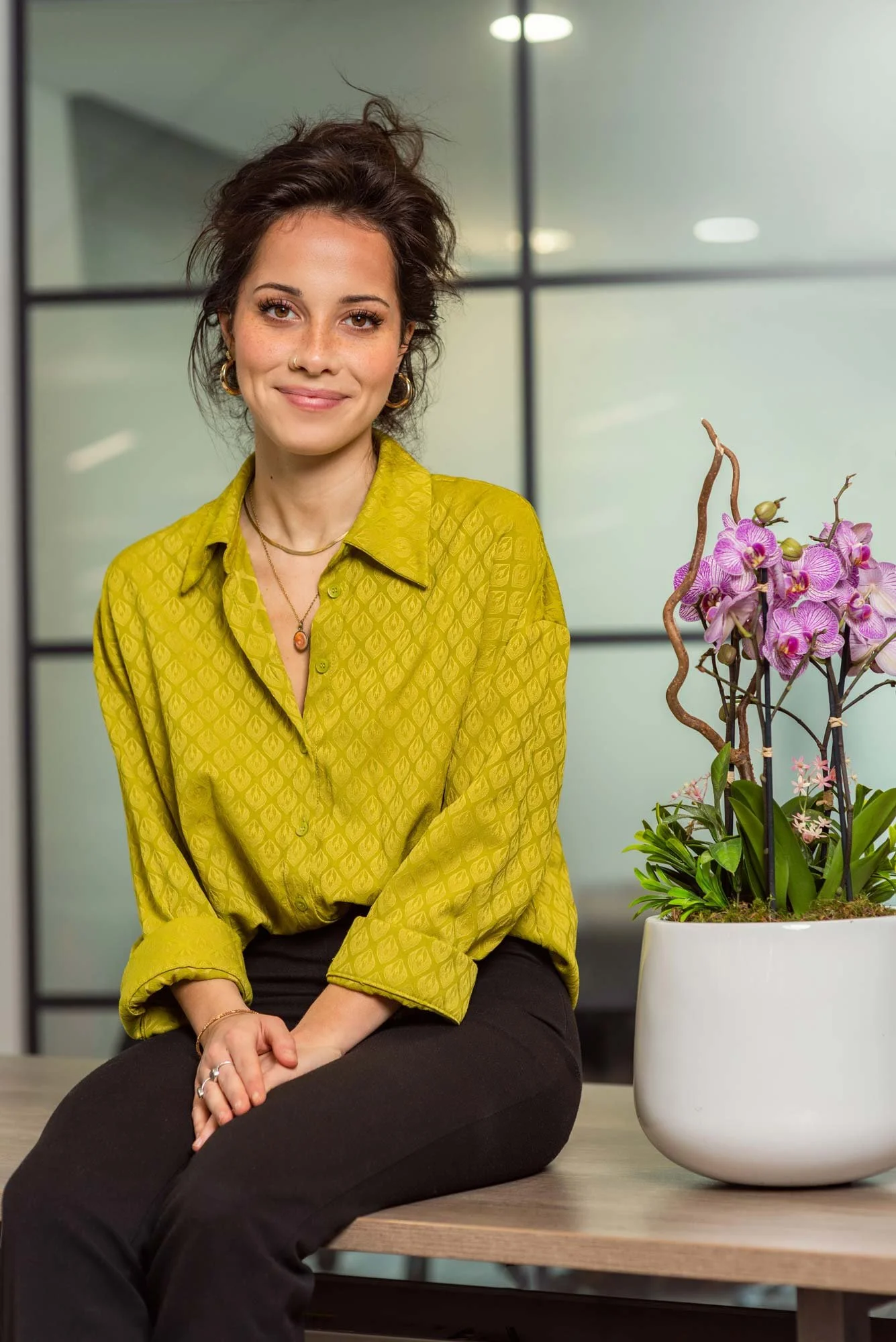 Corporate Headshot Female Executive London – Business Portrait Photographer London