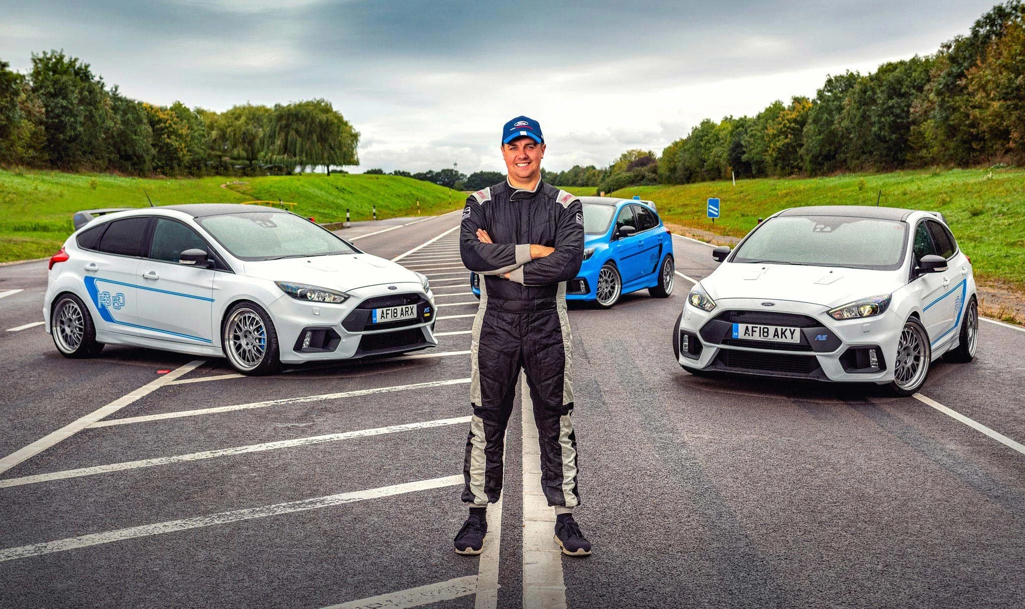 Ford Racing Driver Portrait – London Event Photographer