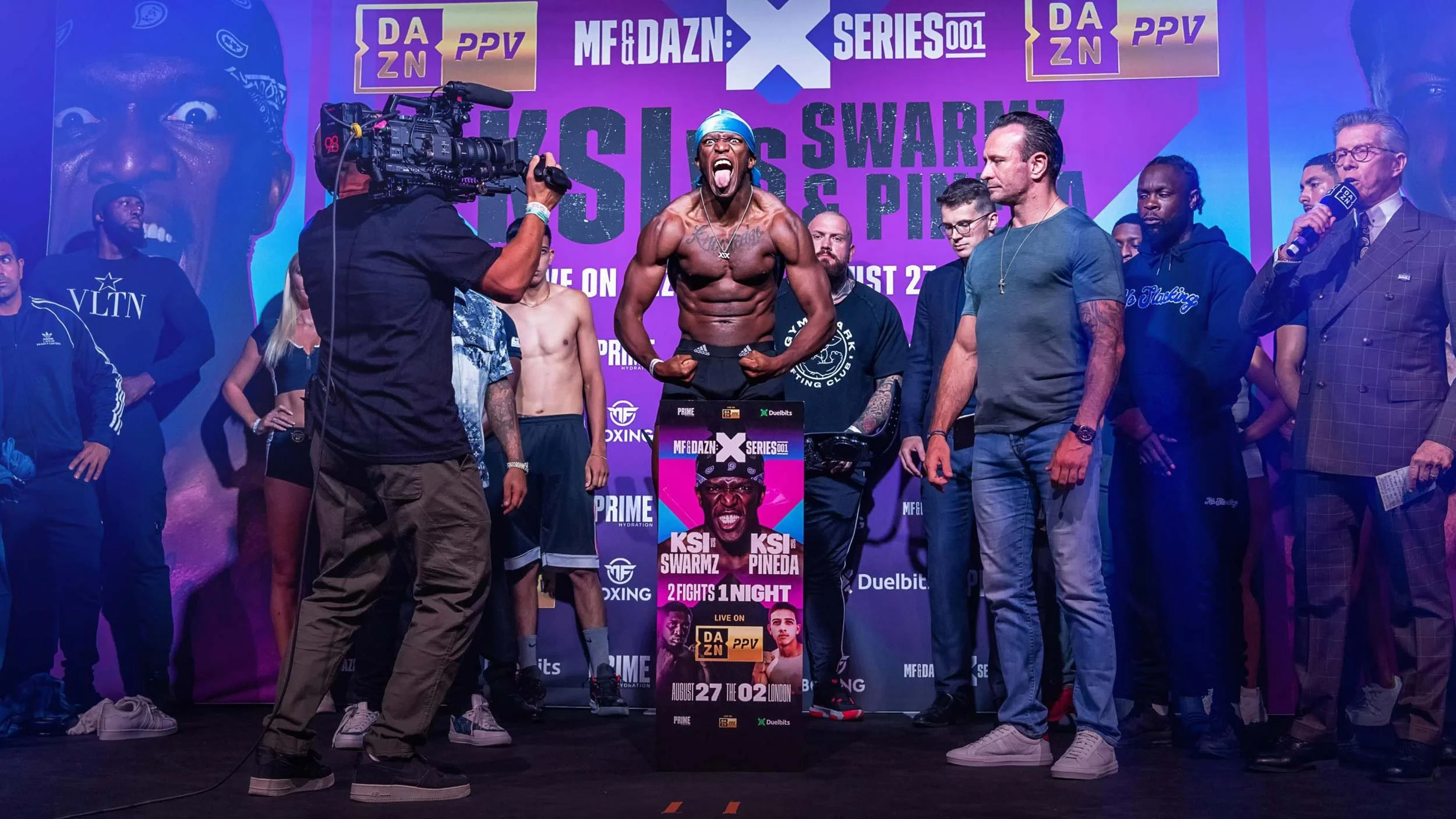 KSI Boxing Weigh-In – London Event Photographer