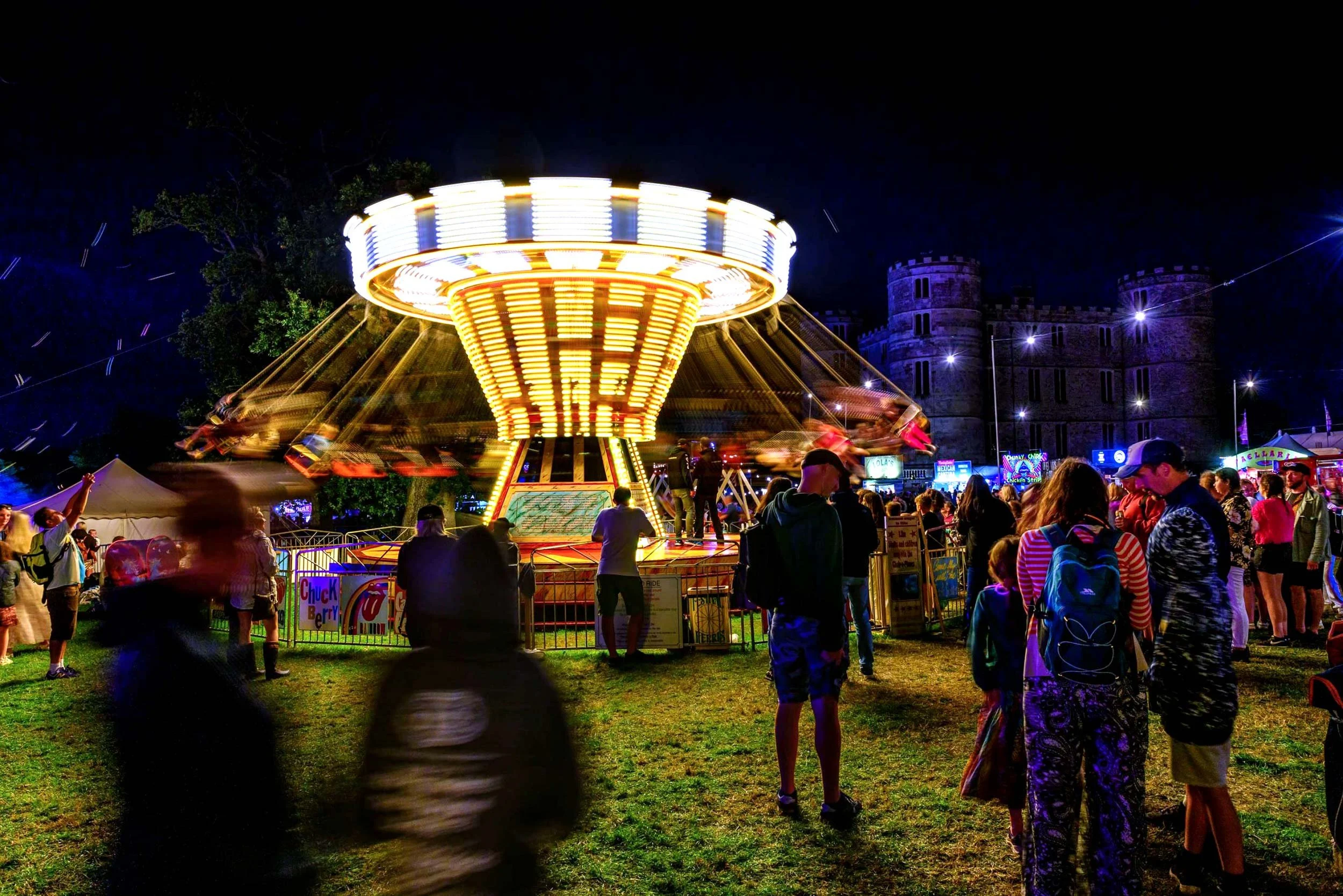 Night Festival Carousel Ride – London Festival Photographer