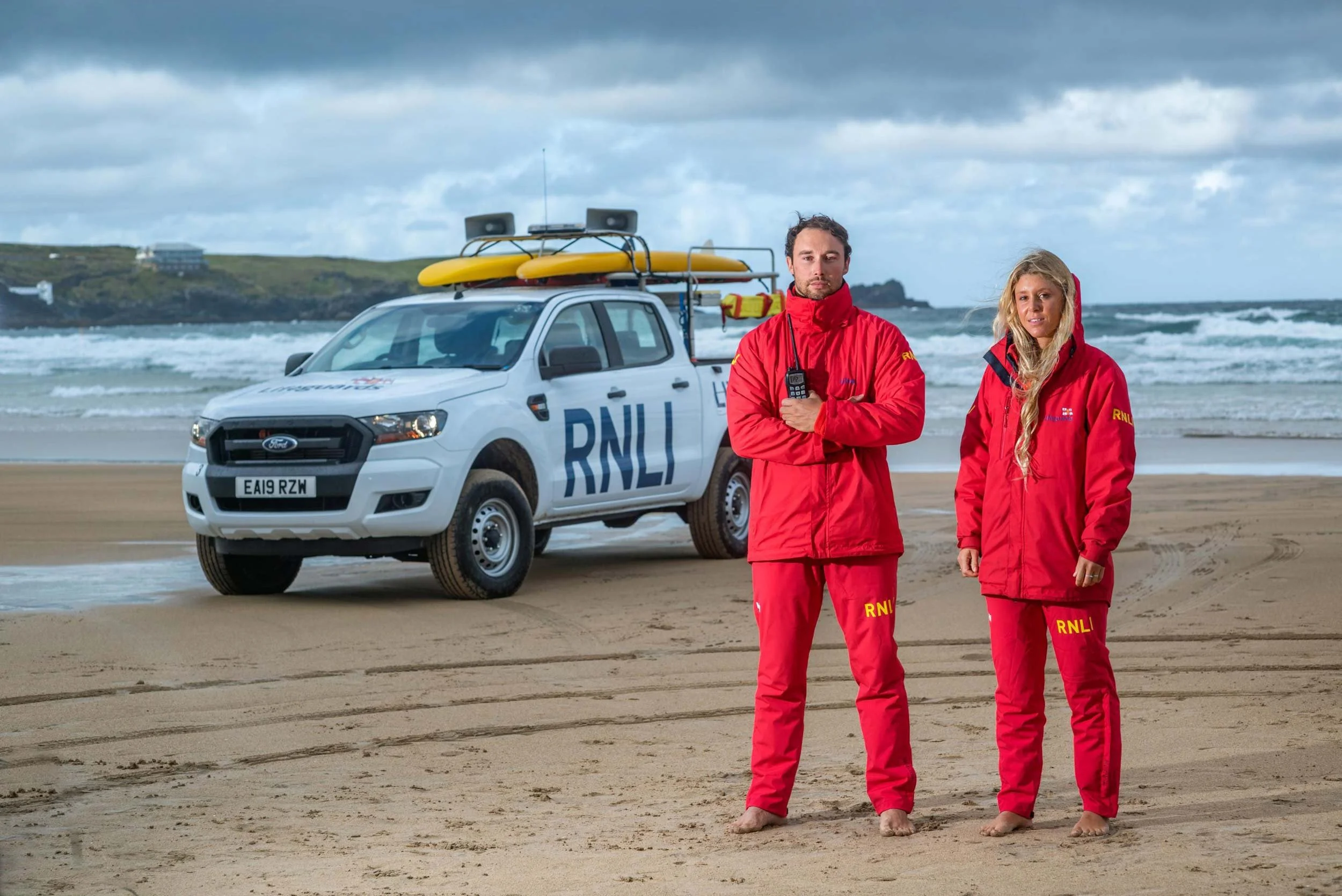 RNLI Lifeguard Team Portrait – London Event Photographer