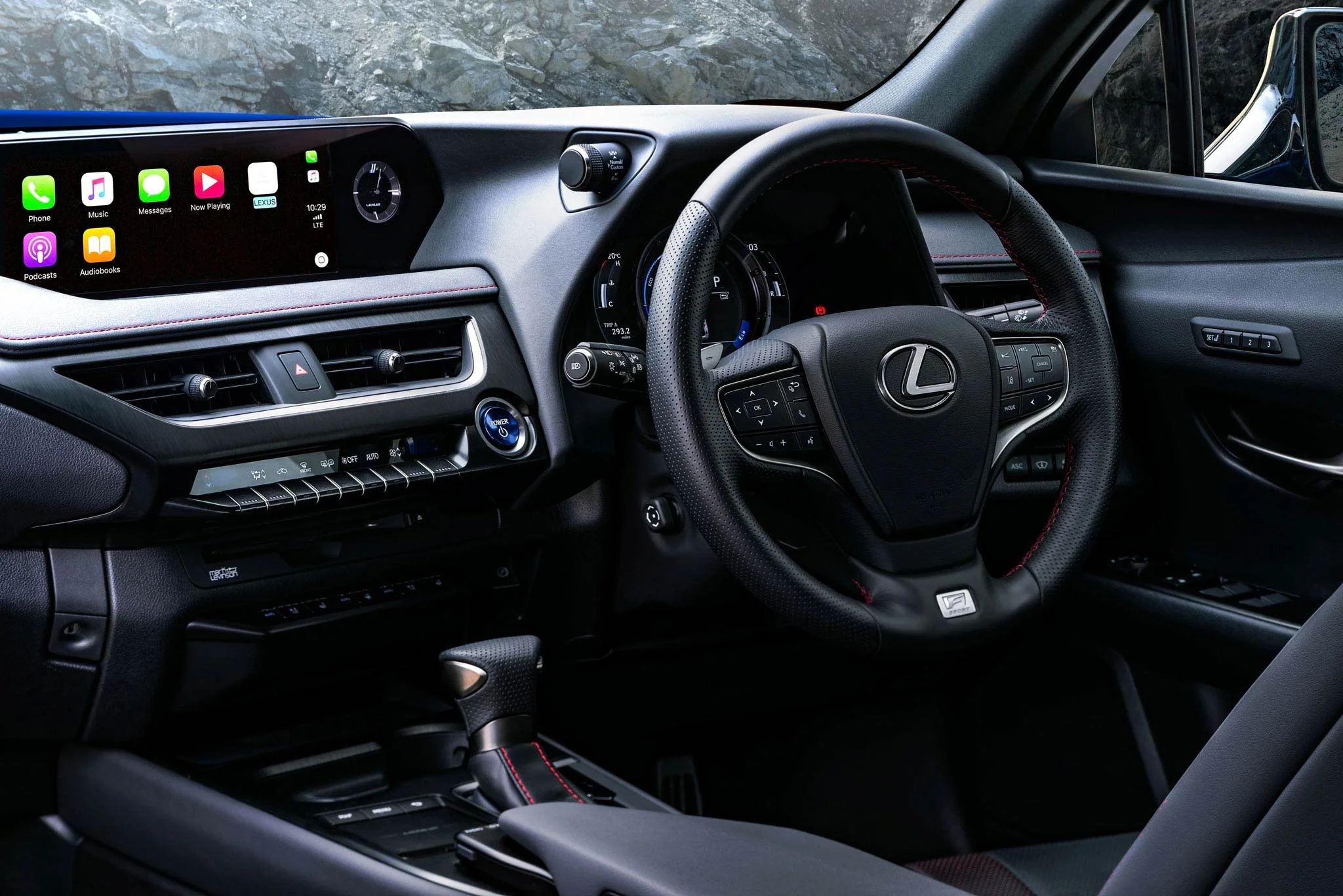 Lexus RX Premium Interior – London Luxury Car Photographer