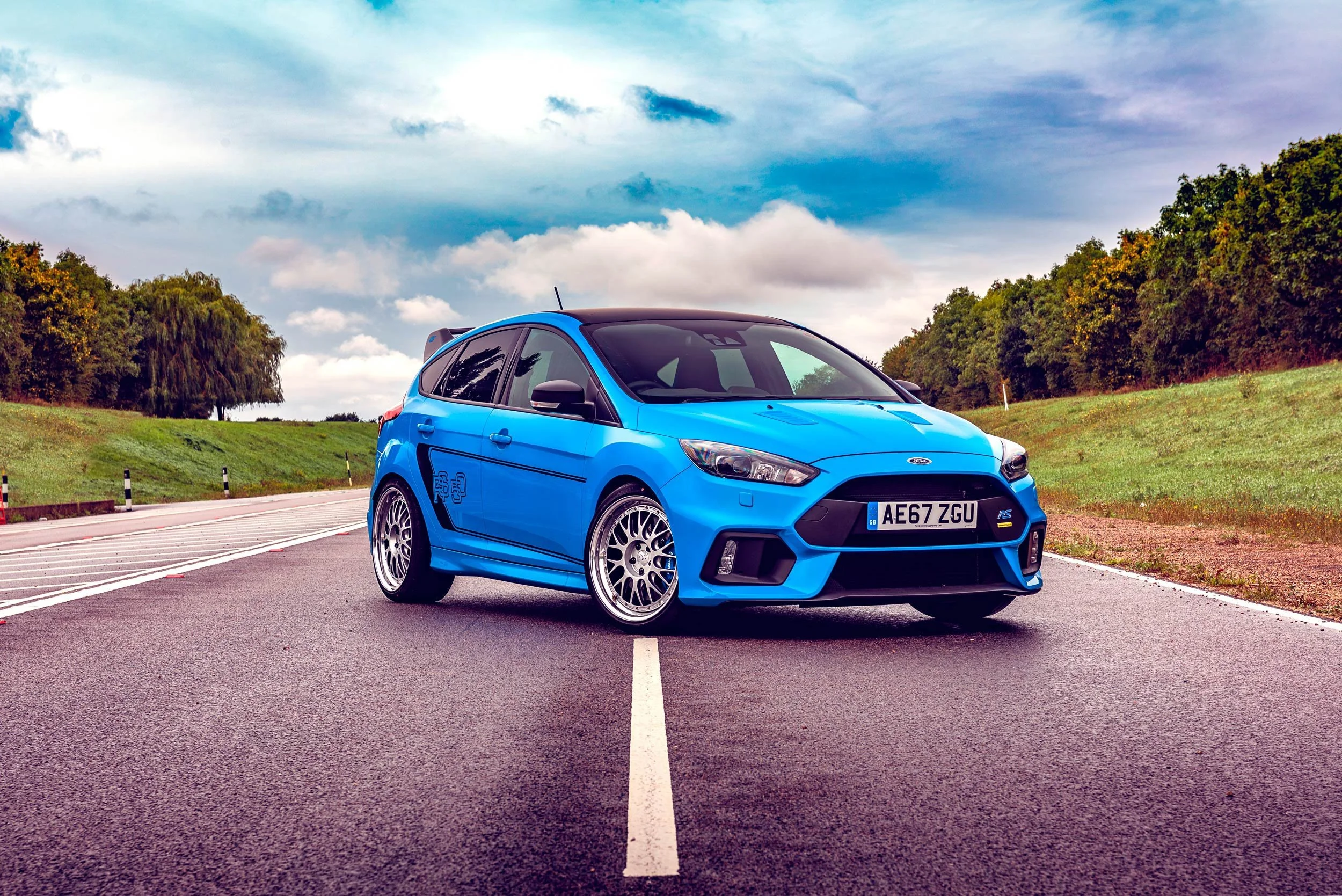 Ford Focus RS Performance Road Shot – London Automotive Photographer