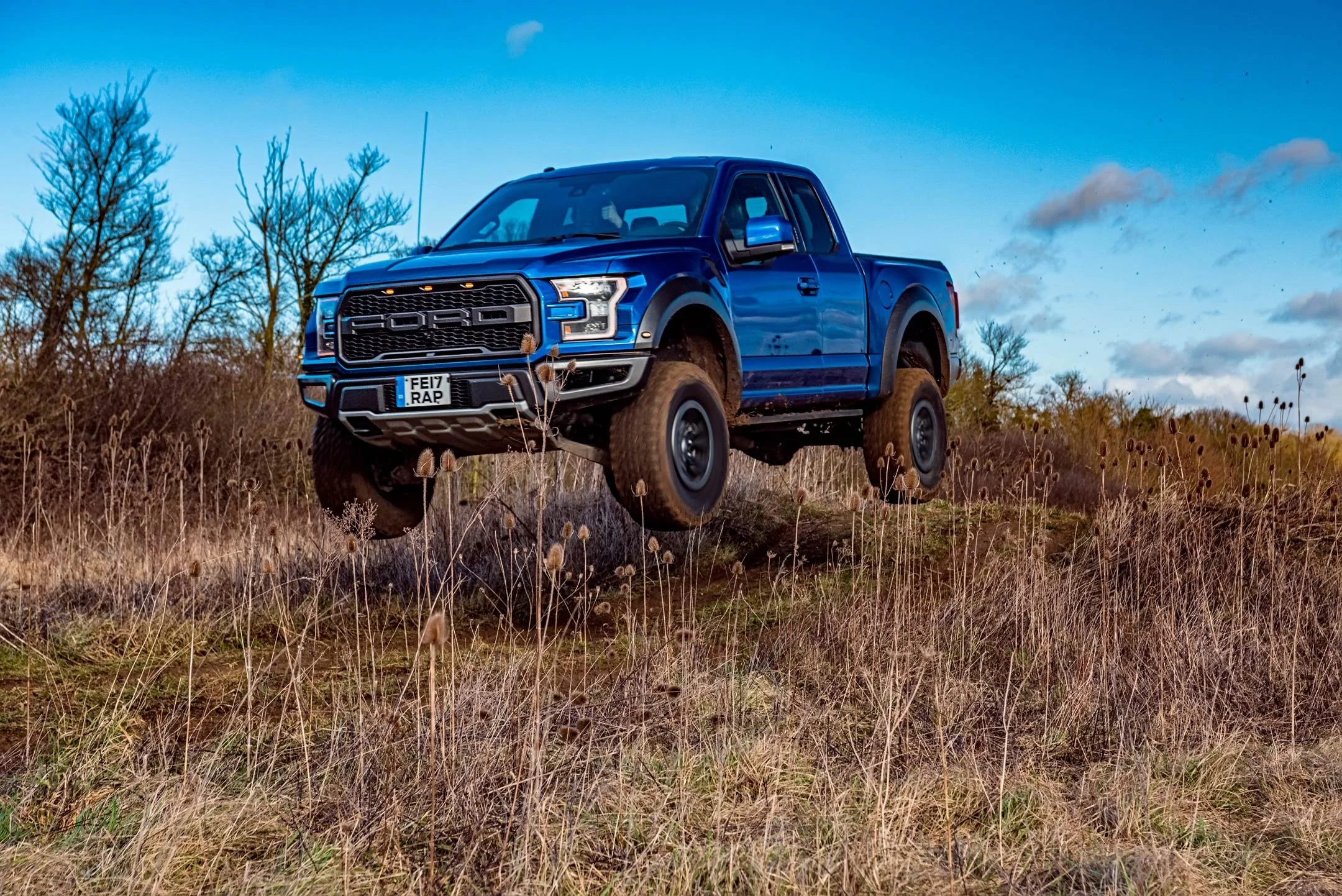 Ford Raptor Off-Road Jump – London Automotive Photographer