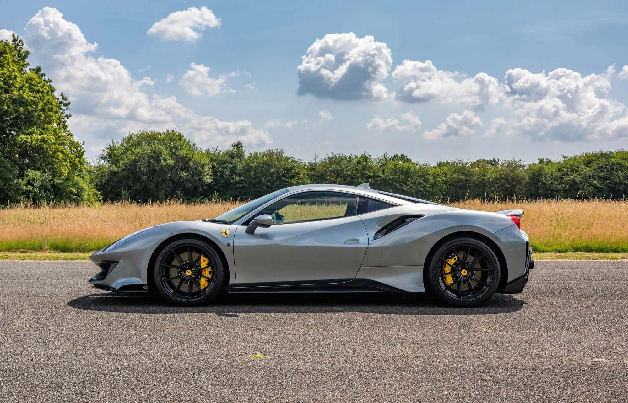 Ferrari Side Profile | London Supercar Photographer