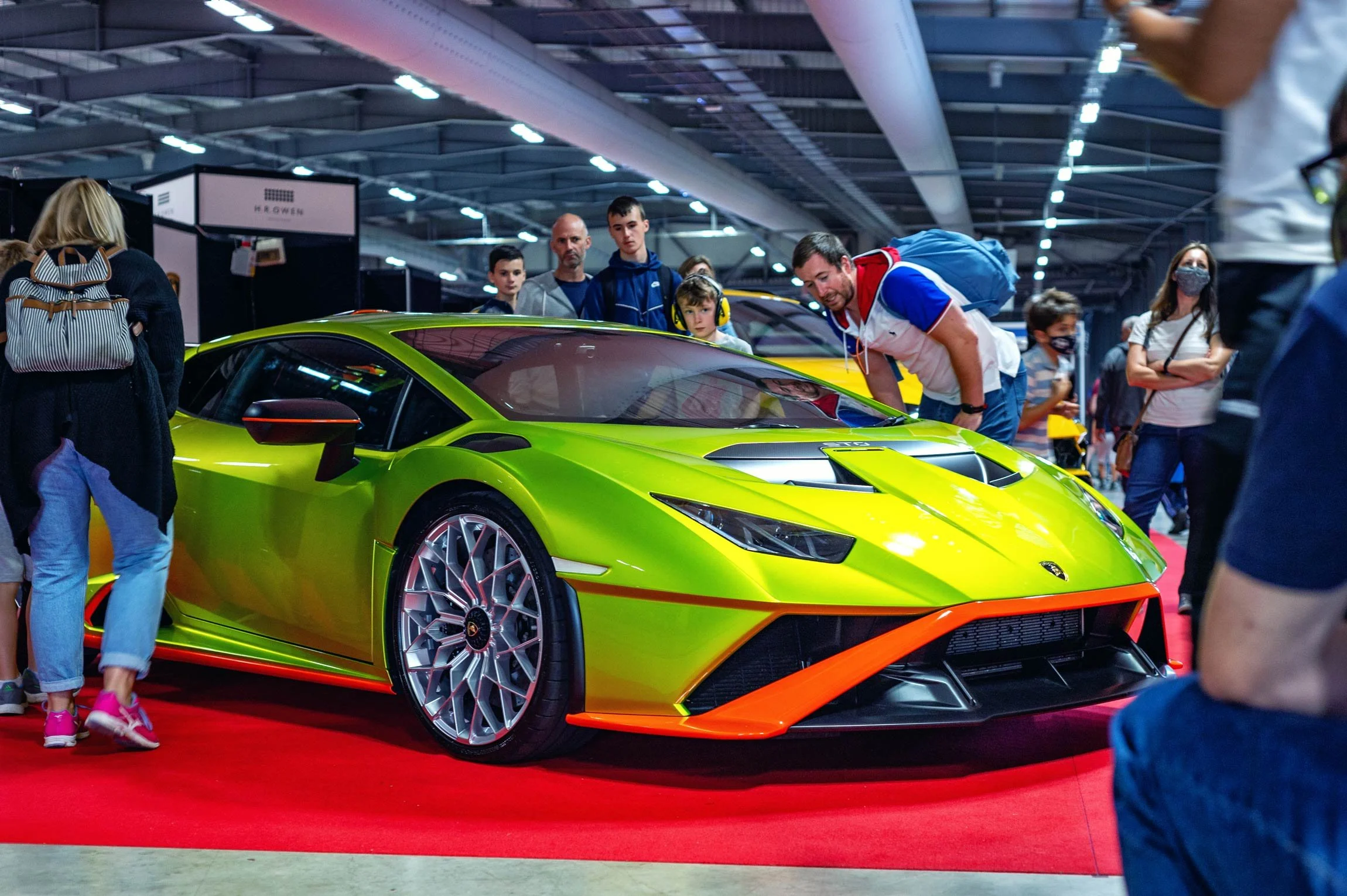 Lamborghini at Car Show – London Automotive Event Photographer