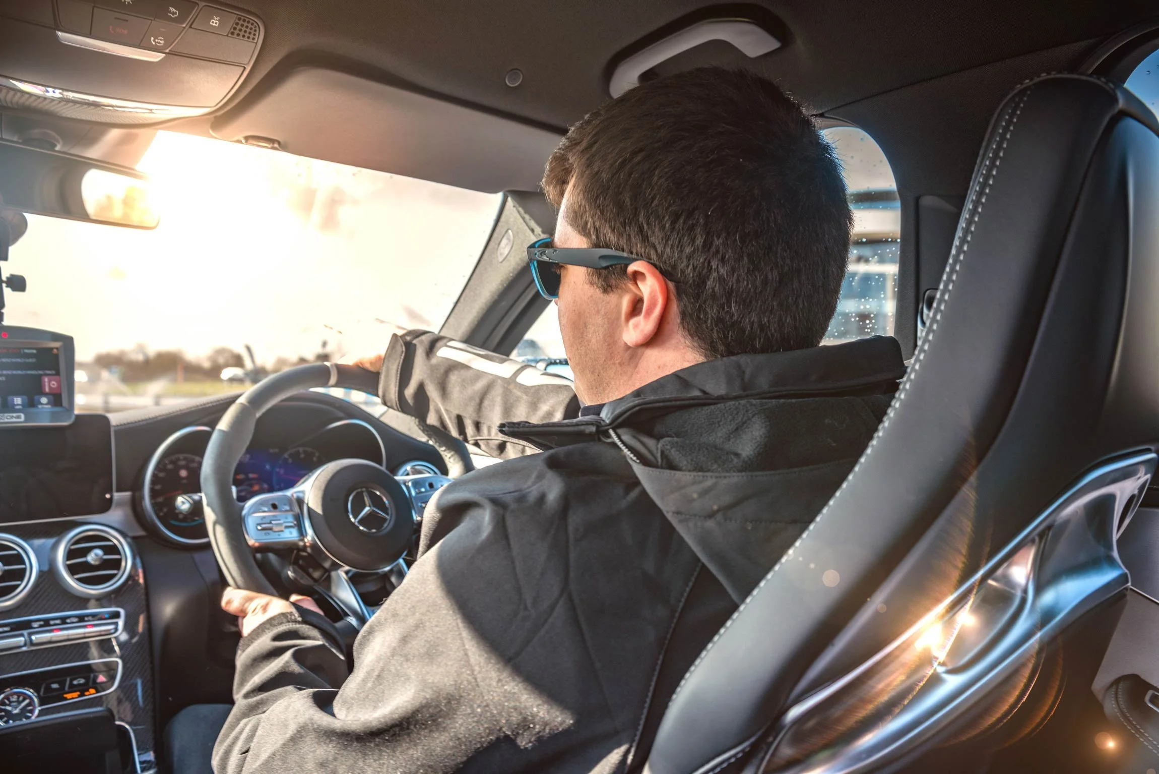 Mercedes-AMG E63 Driver Interior – London Performance Car Photographer
