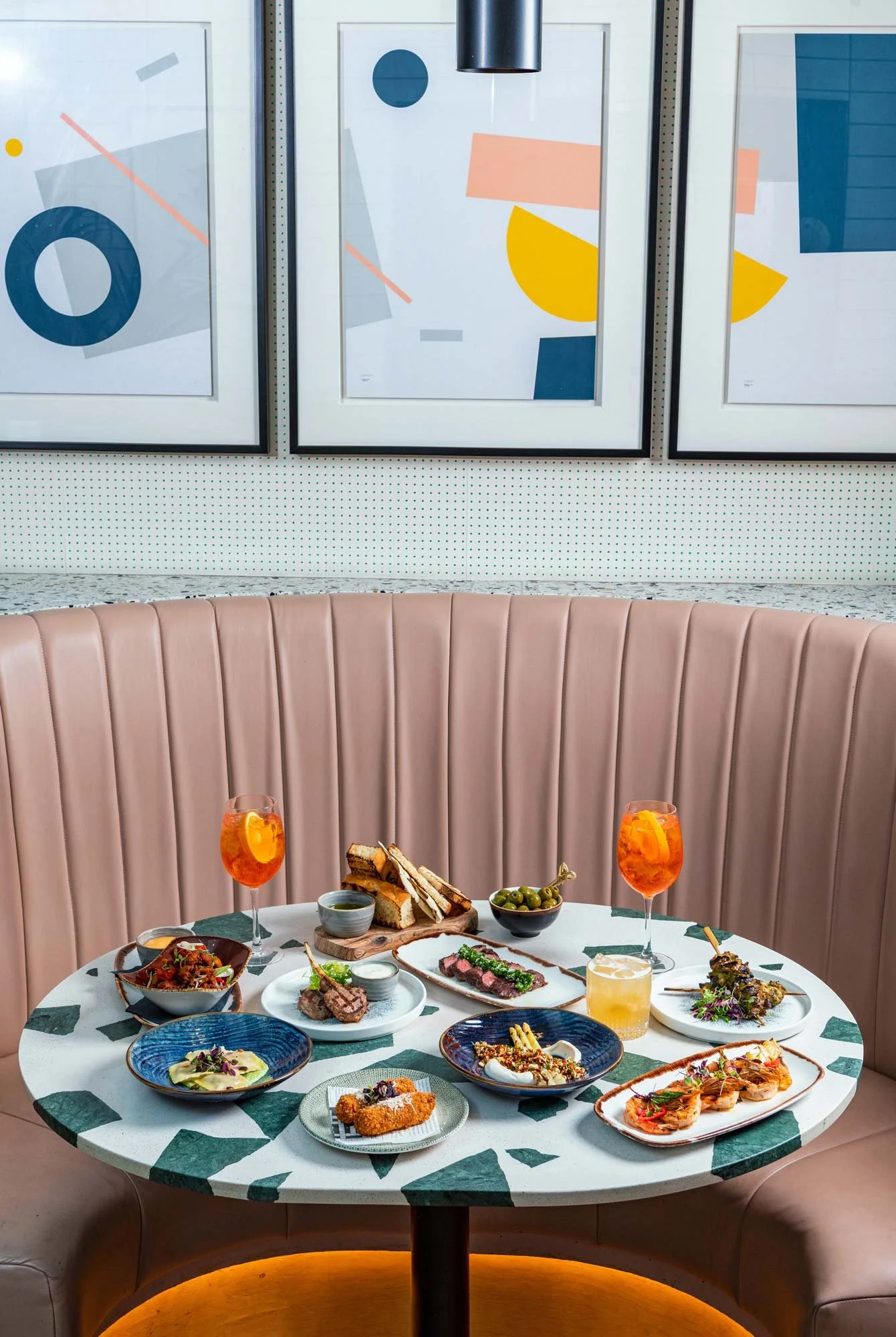 Restaurant Food Spread for Just Eat & Deliveroo – London Food Photographer