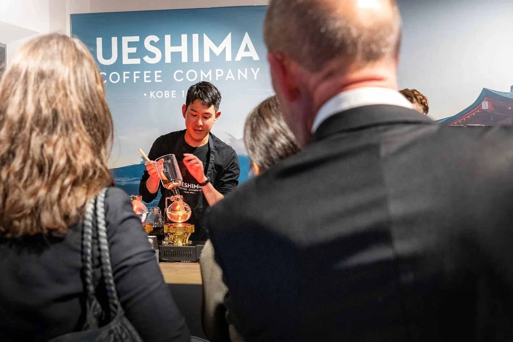 Ueshima Coffee at the Lexus Takumi Townhouse brand activation in London
