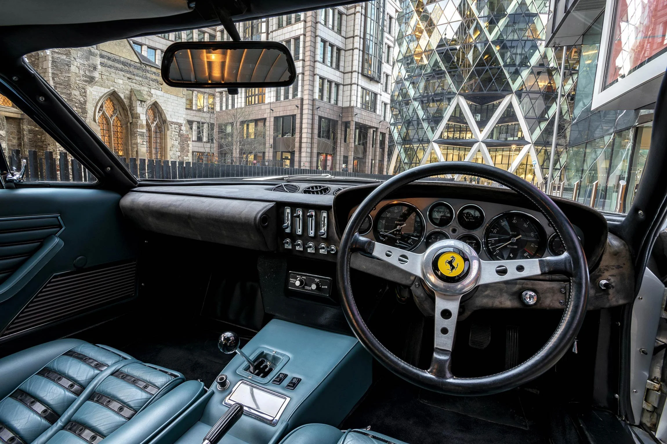 Ferrari interior photography | car interior photographer