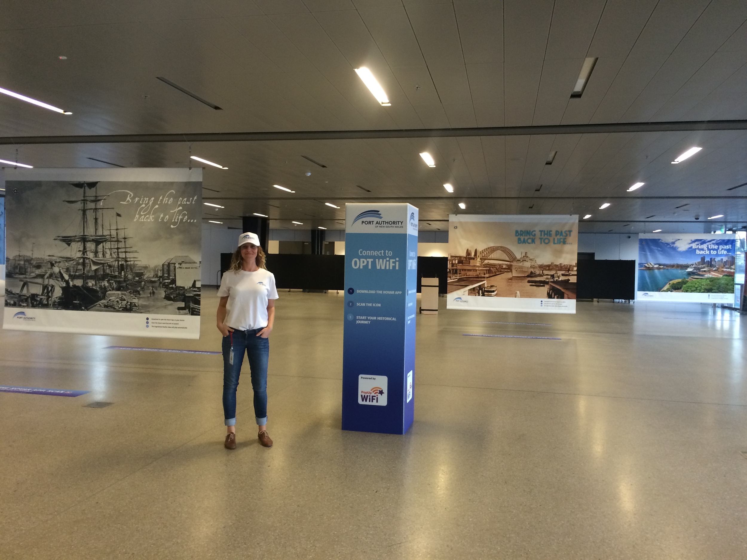Sydney Port Authority Augmented Reality App Activation