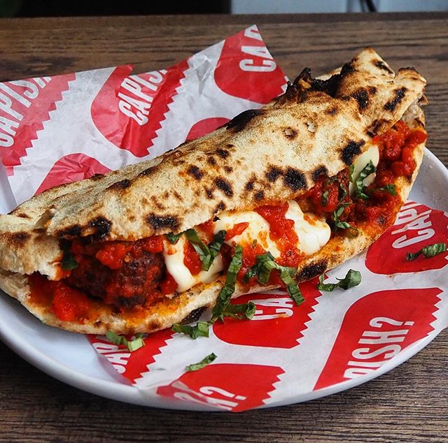 We&rsquo;ll never replace our Meatball Hero but when you&rsquo;re out of fresh subs the Meatball Panuozzo is a pretty good replacement. Freshly fired pizza bread filled with our signature meatballs, marinara, fontina and Romano cheese. Rainy day food