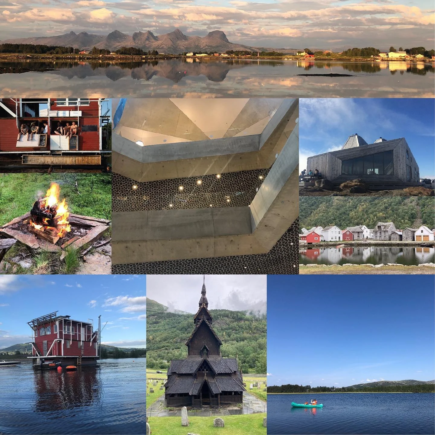 Vi er tilbake p&aring; kontoret etter innholdsrike og fine ferier! Vi har f&aring;tt p&aring;fyll av b&aring;de fjelltopper, b&aring;l, husb&aring;ter, fest, bading og ny og gammel arkitektur! Klar for sensommer og h&oslash;st!☀️