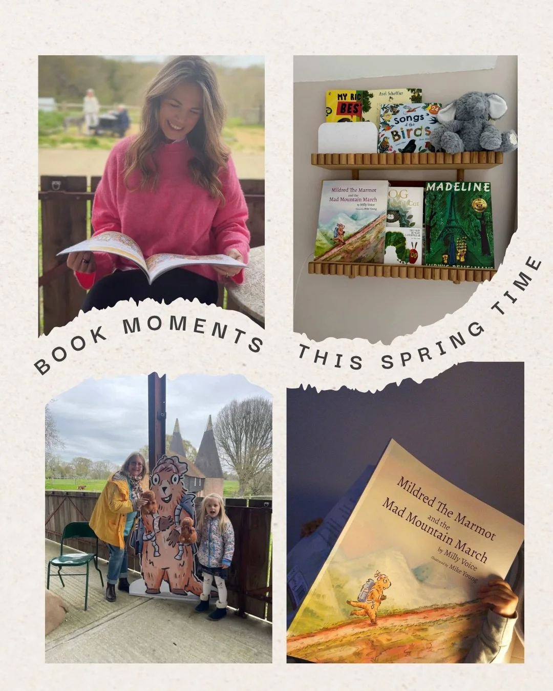 A whirlwind start to spring but so grateful; I have enjoyed reading at venues and have been delighted with the feedback on my debut book &lsquo;Mildred the Marmot and the Mad Mountain March&rsquo; from little readers and their parents! Both @ourhouse