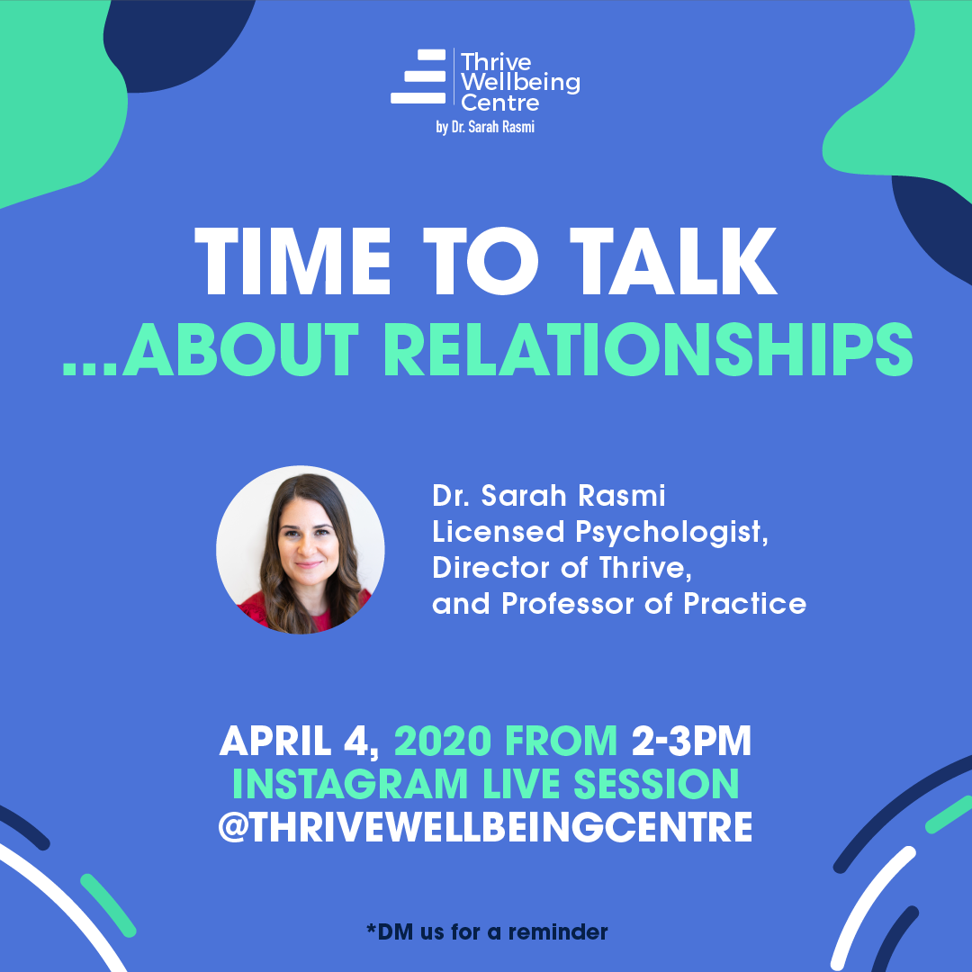 Time to talk... About Relationships