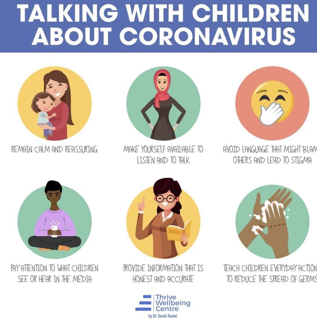 Talk to kids about COVID-19