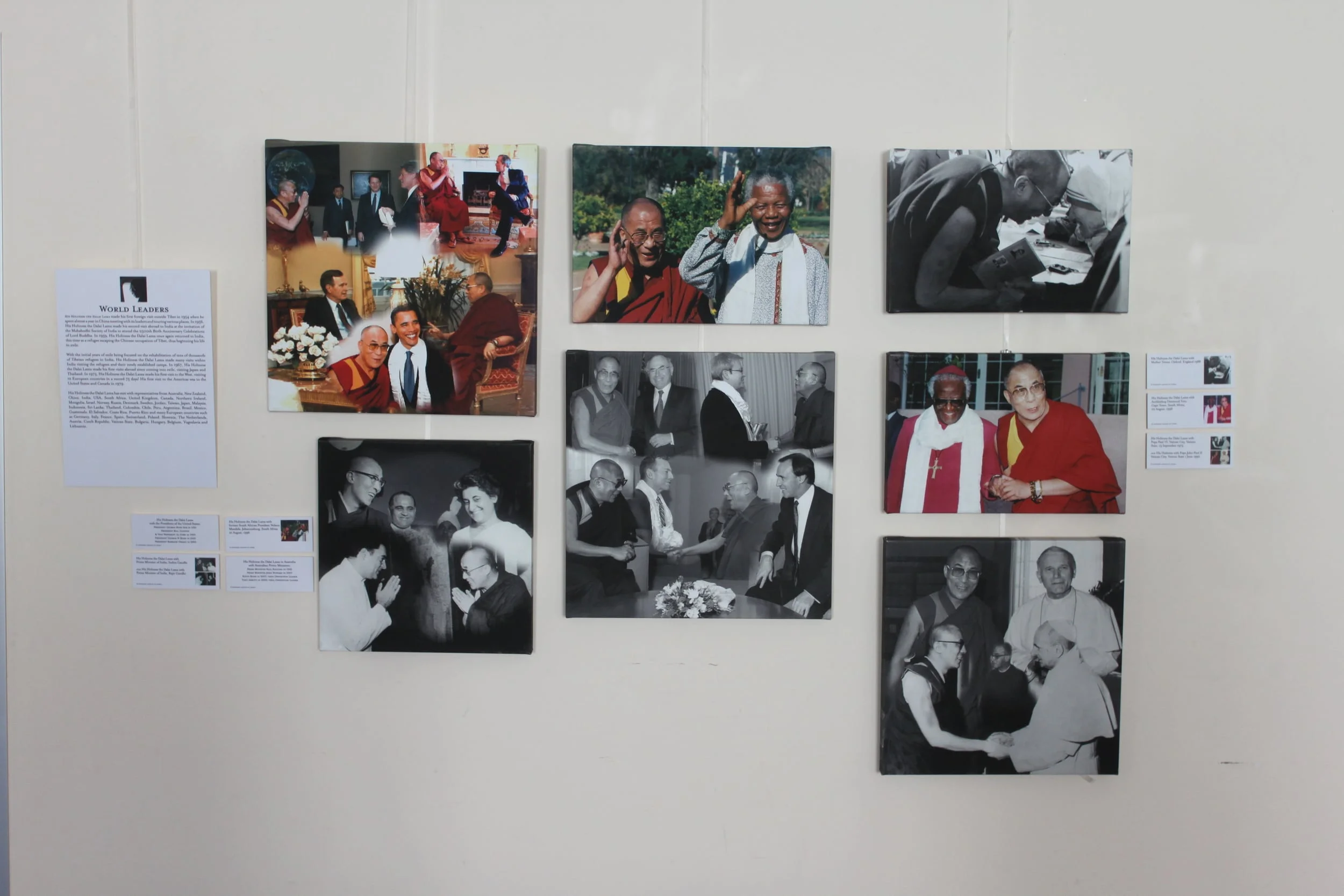 The Dalai Lama's Journey Exhibition Byron Bay, NSW, 2011