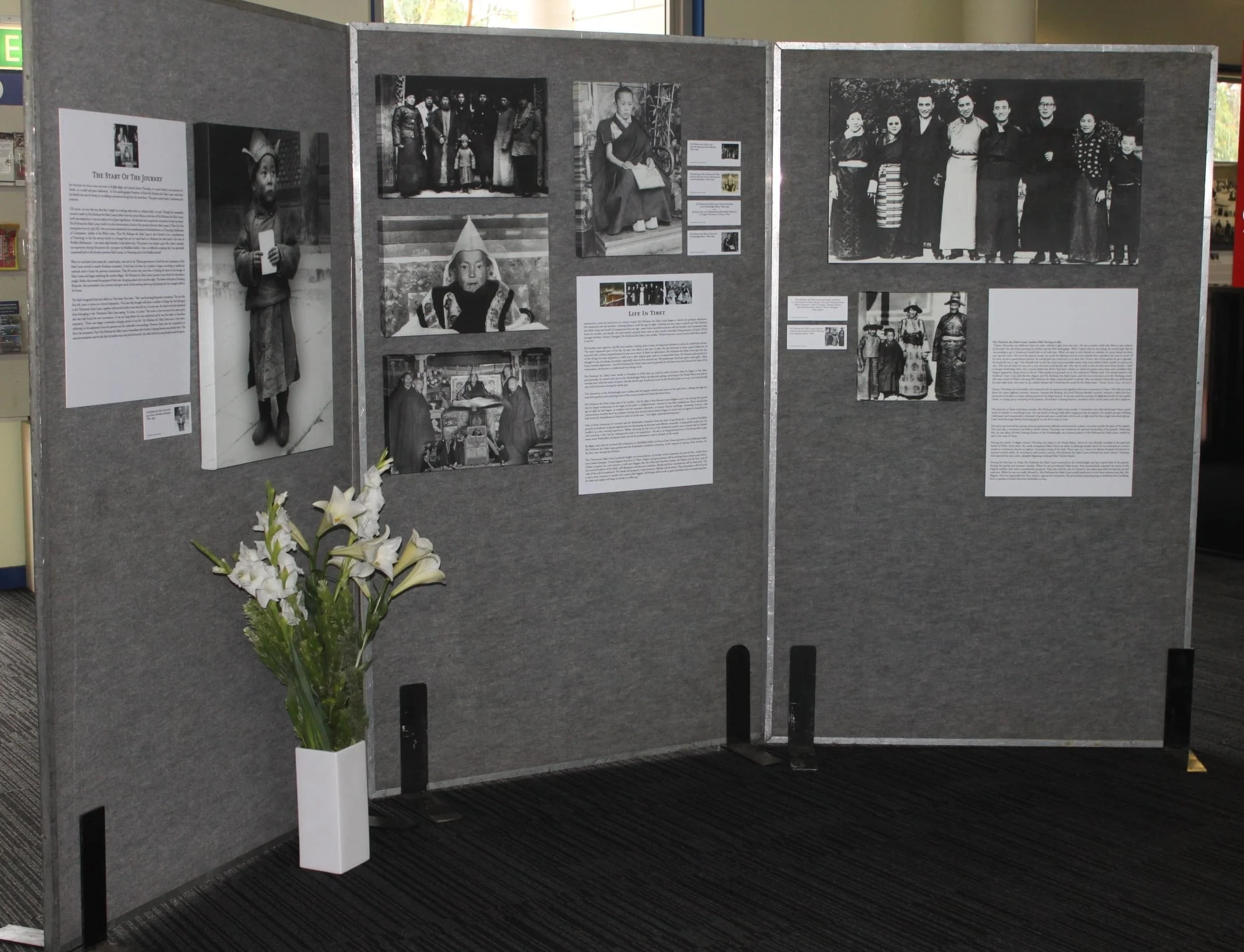 The Dalai Lama's Journey Exhibition Katoomba, Blue Mountains, NSW, 2011