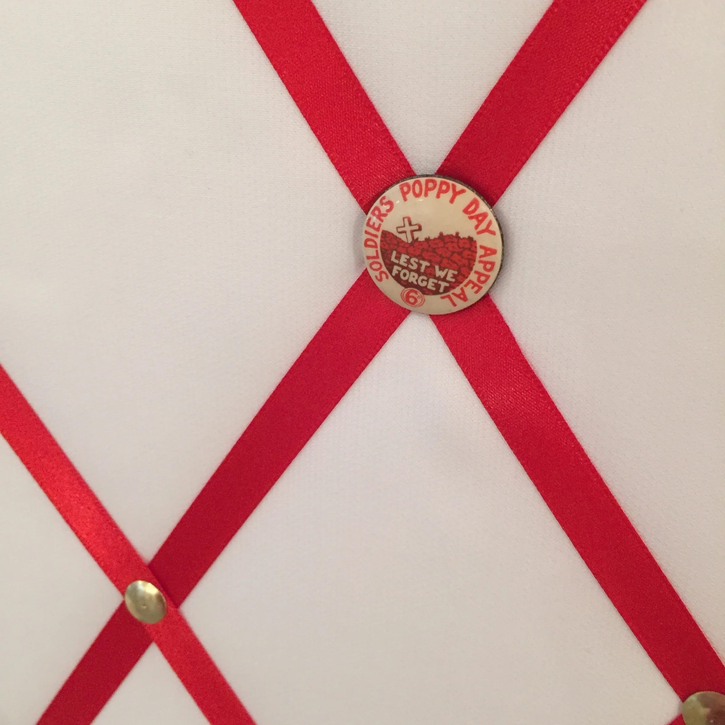 Copy of Original WWI pins: sourced by Curator Elissa Blair