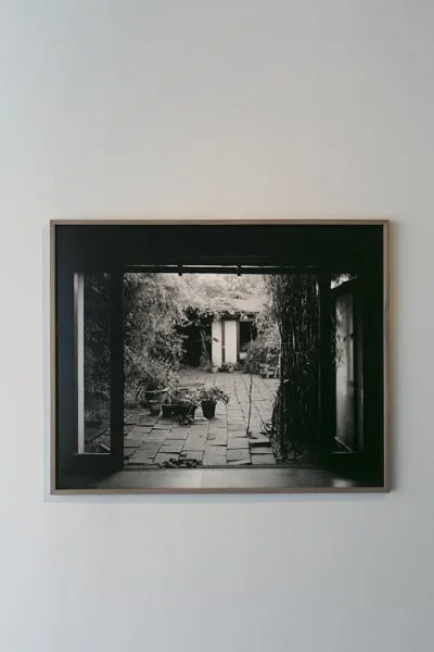 At the end of his nature (i) , 2014 b & w silver gelatin print