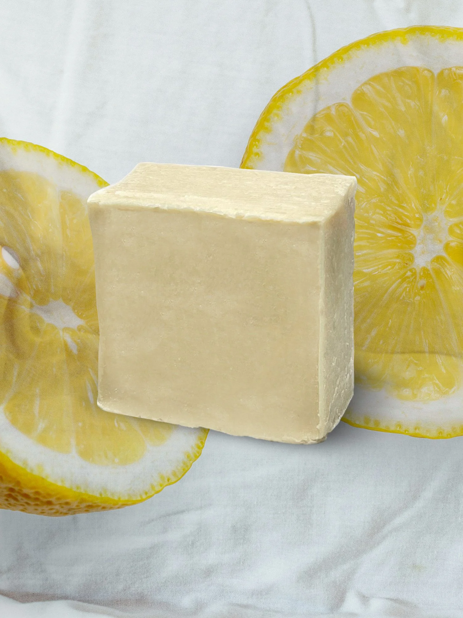 Reine Olivenöl-Seife mit  Zitronenaroma